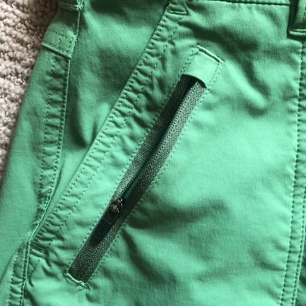 Flamingo J Crew Stio hiking zip pockets EUC both size 4 low rise - Picture 7 of 7